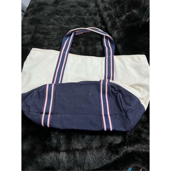 Tommy Hilfiger Tote Bag nautical sailing canvas - Picture 5 of 5